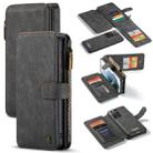 For Samsung Galaxy S21 Ultra 5G CaseMe-007 Detachable Multifunctional Leather Phone Case(Black) - 1