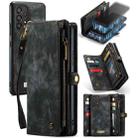 For Samsung Galaxy A53 5G CaseMe-008 Detachable Multifunctional Horizontal Flip Leather Case(Black) - 1