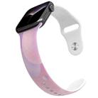 Symphony Aurora Watch Band For Apple Watch Series 8&7 41mm / SE 2&6&SE&5&4 40mm / 3&2&1 38mm(Purple Pink) - 1