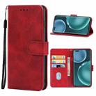 Leather Phone Case For Honor Magic4 Pro(Red) - 1