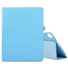 For iPad Air 13 2024 / iPad Pro 12.9 2022 / 2021 / 2020 / 2018 Litchi Texture Solid Color Leather Tablet Case(Sky Blue) - 1