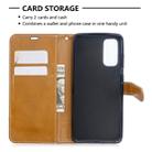 For Galaxy S20 Color Matching Denim Texture Horizontal Flip PU Leather Case with Holder & Card Slots & Wallet & Lanyard(Black) - 5