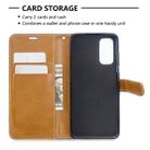 For Galaxy S20 Color Matching Denim Texture Horizontal Flip PU Leather Case with Holder & Card Slots & Wallet & Lanyard(Dark Blue) - 5
