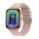 T46S 1.70 inch HD Screen Smart Watch, Support Bluetooth Call & Temperature Monitoring(Pink) - 1