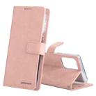 For Samsung Galaxy A33 5G GOOSPERY BLUE MOON Crazy Horse Texture Leather Phone Case(Pink) - 1