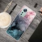 For Xiaomi 12 / 12X 5G Abstract Marble Pattern TPU Phone Case(Abstract Light Pink) - 1