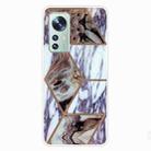 For Xiaomi 12 / 12X 5G A Series Marble Pattern TPU Phone Case(GK-A13) - 1