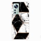 For Xiaomi 12 / 12X 5G A Series Marble Pattern TPU Phone Case(GK-A15) - 1