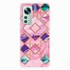 For Xiaomi 12 Pro Marble Pattern TPU Phone Case(GK-A1) - 1