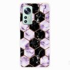 For Xiaomi 12 Pro Marble Pattern TPU Phone Case(GK-A2) - 1