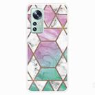 For Xiaomi 12 Pro Marble Pattern TPU Phone Case(GK-A16) - 1