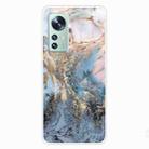 For Xiaomi 12 Pro Marble Pattern TPU Phone Case(GK-A20) - 1