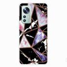 For Xiaomi 12 / 12X 5G Marble Pattern TPU Phone Case(HC-A9) - 1