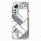 For Xiaomi 12 / 12X 5G Marble Pattern TPU Phone Case(HC-A10) - 1