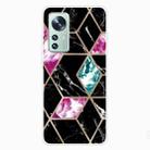 For Xiaomi 12 / 12X 5G Marble Pattern TPU Phone Case(HC-A16) - 1