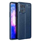 For OPPO Find X5 Litchi Texture TPU Shockproof Phone Case(Blue) - 1