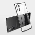 For Galaxy Note10+ X-level Dawn Series Transparent Ultra-thin TPU Case(Black) - 1