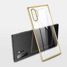 For Galaxy Note10+ X-level Dawn Series Transparent Ultra-thin TPU Case(Gold) - 1