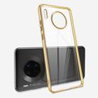 For Huawei Mate 30 X-level Dawn Series Transparent Ultra-thin TPU Case(Gold) - 1