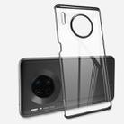 For Huawei Mate 30 Pro X-level Dawn Series Transparent Ultra-thin TPU Case(Black) - 1