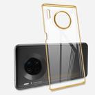 For Huawei Mate 30 Pro X-level Dawn Series Transparent Ultra-thin TPU Case(Gold) - 1