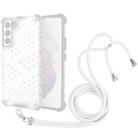 Adjustable Detachable Neck Lanyard for All Phones Case(White) - 1