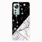 For Xiaomi 12 Pro Marble Pattern TPU Protective Phone Case(HC-A8) - 1