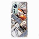 For Xiaomi 12 Pro Marble Pattern TPU Protective Phone Case(HC-A13) - 1