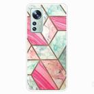 For Xiaomi 12 Pro Marble Pattern TPU Protective Phone Case(HC-A18) - 1