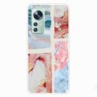 For Xiaomi 12 Pro Marble Pattern TPU Protective Phone Case(HC-A21) - 1