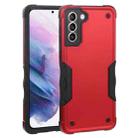 For Samsung Galaxy S21+ 5G Non-slip Armor Phone Case(Red) - 1