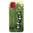 For Samsung Galaxy A03 International Version Shockproof Painted Transparent TPU Protective Phone Case(Four Bears) - 1