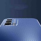 For OPPO A93s 5G Metal Frame Carbon Fiber Phone Case(Black) - 7