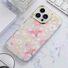 For iPhone 13 Shell Texture Flower TPU Phone Case(X6) - 1