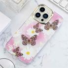 For iPhone 13 Pro Shell Texture Flower TPU Phone Case (X1) - 1