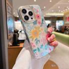 For iPhone 13 Pro Max Shell Texture Flower TPU Phone Case (X4) - 3