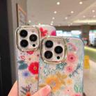 For iPhone 13 Pro Max Shell Texture Flower TPU Phone Case (X4) - 4