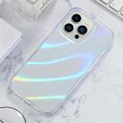 For iPhone 13 Pro Laser TPU Shockproof Phone Case (Water Wave) - 1