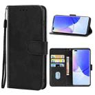 Leather Phone Case For Huawei Nova 9 SE(Black) - 1