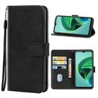 Leather Phone Case For Xiaomi Redmi Note 11E(Black) - 1