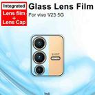 For vivo V23 5G / V23 Pro 5G imak Integrated Rear Camera Lens Tempered Glass Film with Lens Cap - 2