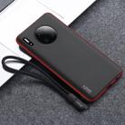 For Huawei Mate 30 Pro X-level Beetle Series All-inclusive PC + TPU Case with Lanyard(Red) - 1