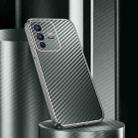 For vivo S12 Pro Metal Frame Carbon Fiber Phone Case(Grey) - 1