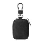Leather Earphone Protective Case with Hook For Airpods 3 / Airpods Pro / Airpods 1 / 2(Black) - 1