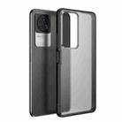 For Xiaomi Redmi K50 Pro Four-corner Shockproof TPU + PC Phone Case(Black) - 1