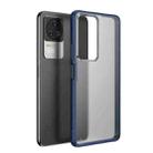 For Xiaomi Redmi K50 Pro Four-corner Shockproof TPU + PC Phone Case(Blue) - 1