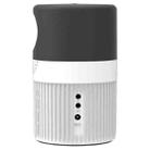 T400 100 inch Screen 3000 Lumens LED Mini Projector, Plug Type:AU Plug(Black White) - 3
