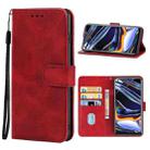 Leather Phone Case For OPPO Realme 7 Pro(Red) - 1