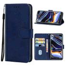 Leather Phone Case For OPPO Realme 7 Pro(Blue) - 1