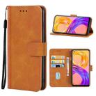 Leather Phone Case For OPPO Realme 8 Pro(Brown) - 1